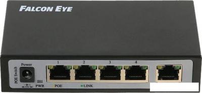 Неуправляемый коммутатор Falcon Eye FE-104POE-S