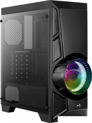 Корпус AeroCool AeroEngine RGB Tempered Glass RGB-G-BK-v2