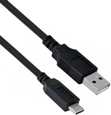 Кабель ExeGate EX272346RUS USB Type-A - USB Type-C (1 м, черный)