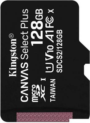 Карта памяти Kingston Canvas Select Plus microSDXC 128GB