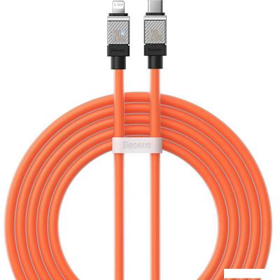 Кабель Baseus CoolPlay Series USB Type-C - Lightning (2 м, оранжевый)