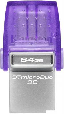 USB Flash Kingston DataTraveler MicroDuo 3C USB 3.2 Gen 1 64GB