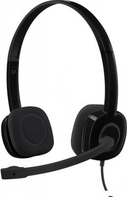 Офисная гарнитура Logitech Stereo Headset H151 [981-000589]