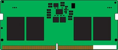 Оперативная память Kingston 8ГБ DDR5 SODIMM 4800 МГц KVR48S40BS6-8