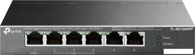 Неуправляемый коммутатор TP-Link TL-SG1006PP V1