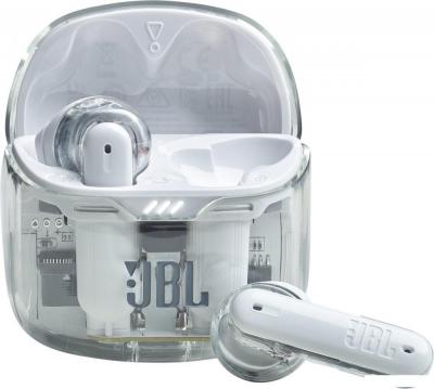 Наушники JBL Tune Flex Ghost (белый, китайская версия)