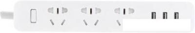 Удлинитель Xiaomi Mi Power Strip 3 (3 USB, белый, китайская версия)