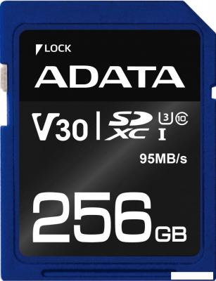 Карта памяти ADATA Premier Pro ASDX256GUI3V30S-R SDXC 256GB