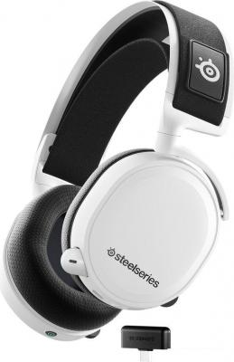 Наушники SteelSeries Arctis 7+ Wireless (белый)