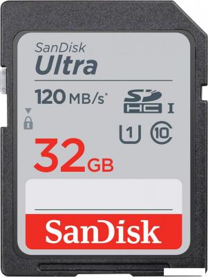 Карта памяти SanDisk Ultra SDHC SDSDUN4-032G-GN6IN 32GB