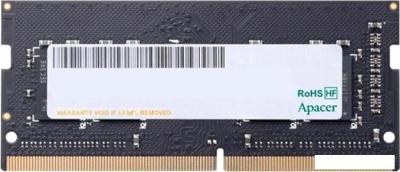 Оперативная память Apacer AS32GGB26CRBBGC 32ГБ DDR4 SODIMM 3200МГц ES.32G2V.PRH