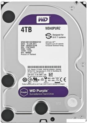 Жесткий диск WD Purple 4TB [WD40PURZ]