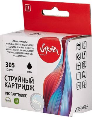 Картридж Sakura Printing SI3YM61AE (аналог HP 305 Black)