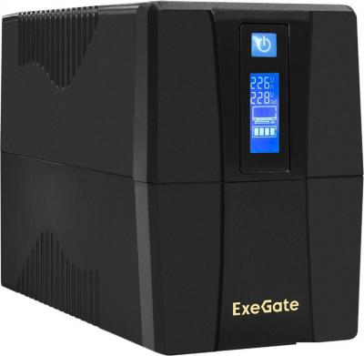 Источник бесперебойного питания ExeGate SpecialPro Smart LLB-650.LCD.AVR.4C13.RJ.USB EX292772RUS