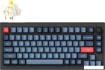 Клавиатура Keychron V1 Max RGB V1M-D4-RU (Gateron Jupiter Banana)