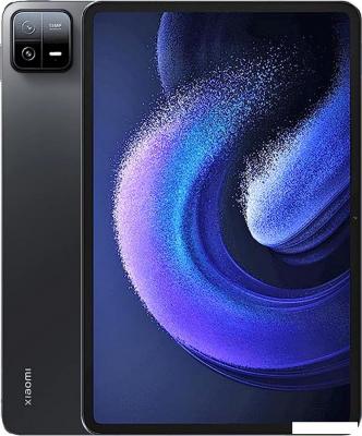 Планшет Xiaomi Pad 6 6GB/128GB (темно-серый, международная версия)